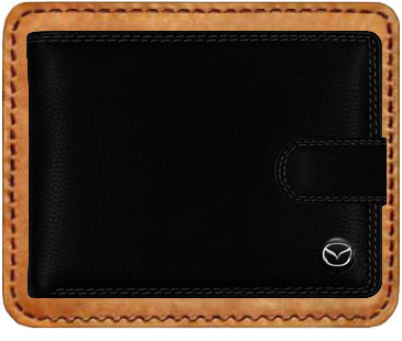 Kožená Peňaženka MAZDA s ochranou kreditných kariet RFID