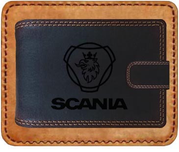 SCANIA kožená pánska peňaženka